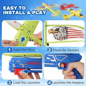 Aiencsai LED night glider highlights night flights.