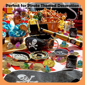 AiFanS kids' party decoration adds festive pirate-themed ambiance.