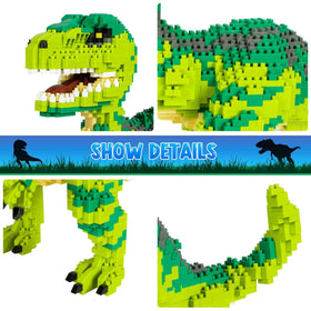 Aigidusansu Dinosaur building kit packaging shows premium ABS bricks.