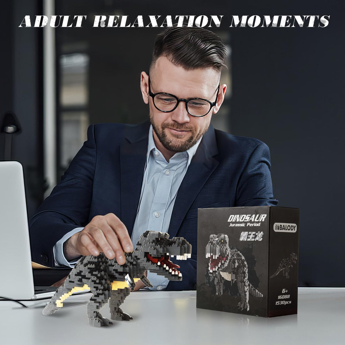 Aigidusansu dinosaur gift kit appeals to teens and adults 14 plus.