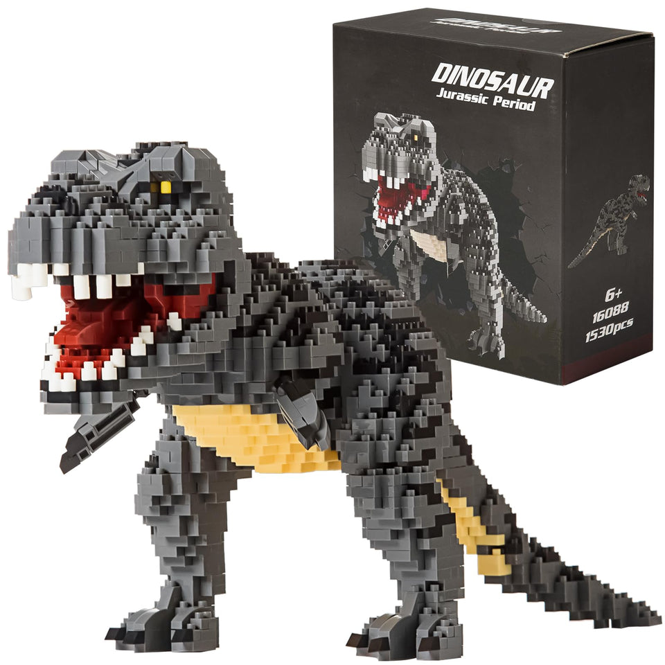 Aigidusansu Velociraptor micro blocks deliver detailed assembly and a satisfying build.