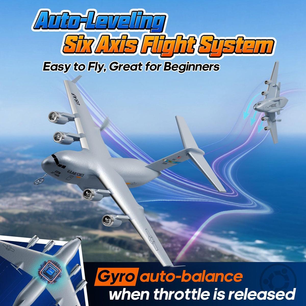 AIGIMU Globemaster III dual-motor setup enables confident takeoffs