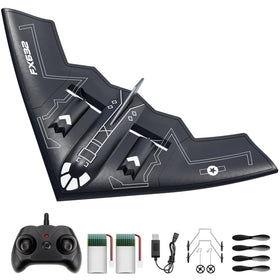 AIGIMU RC airplane B-2 Spirit stealth silhouette for dramatic air display