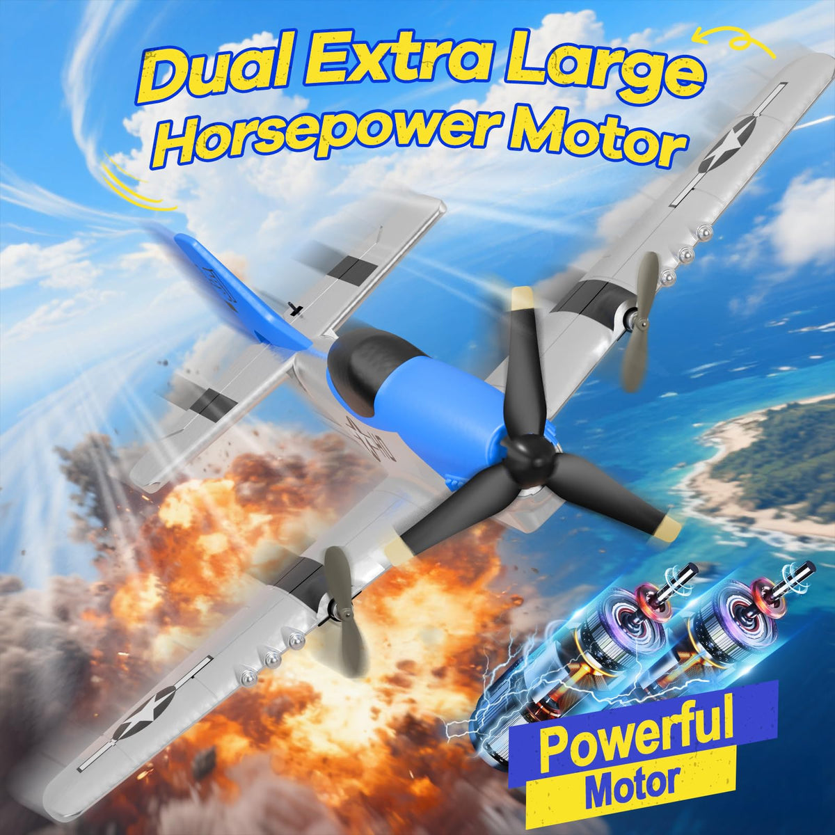 AIGIMU EPP construction offers light, durable airframe for bumps.