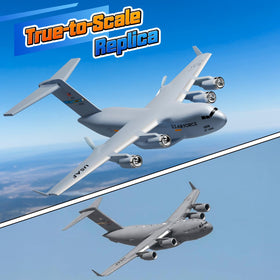 AIGIMU RC airplane in box, ready-to-fly design ideal for beginners