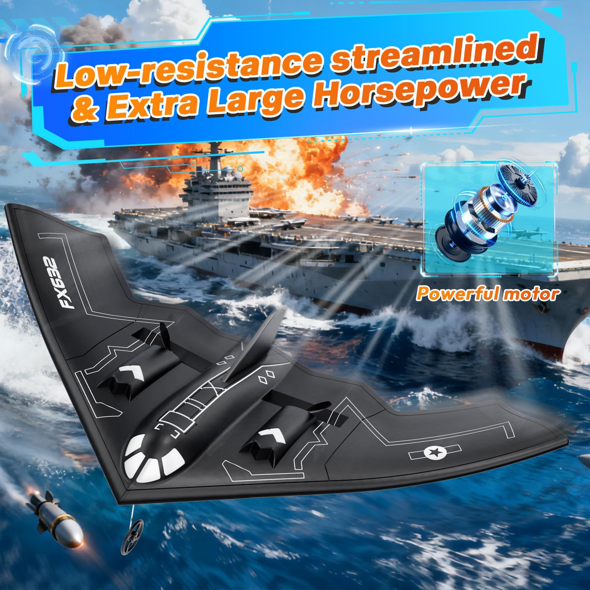 AIGIMU spare propellers included for quick replacements