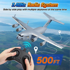 AIGIMU RC plane features 6-axis gyro stabilizer for smooth flights