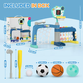 AIGIMU toddler sports toy safety materials with smooth edges and lead-free construction.
