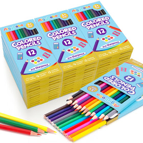 Aigybobo 432-count colored pencils bulk for classroom use and creative projects.