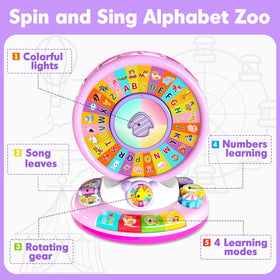 Aigybobo alphabet zoo animal sounds to boost recognition and interaction during play