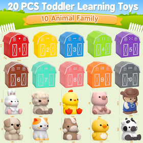 Aigybobo counting and color matching promote early math and visual discrimination