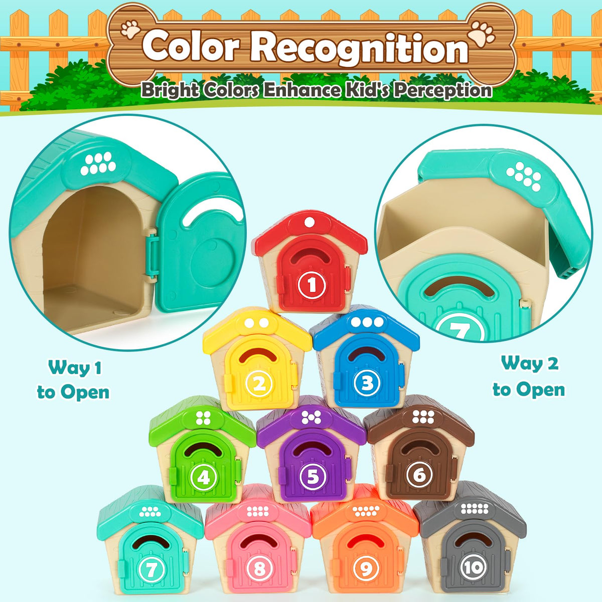 Aigybobo counting dogs from 1 to 10 boosts number awareness