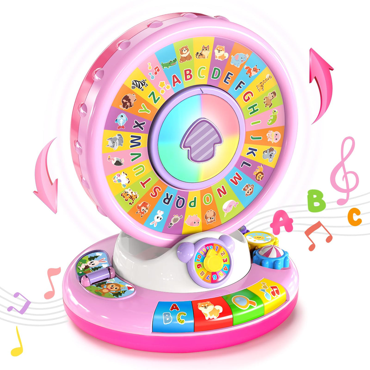 Aigybobo ideal gift for toddlers to explore letters and animals