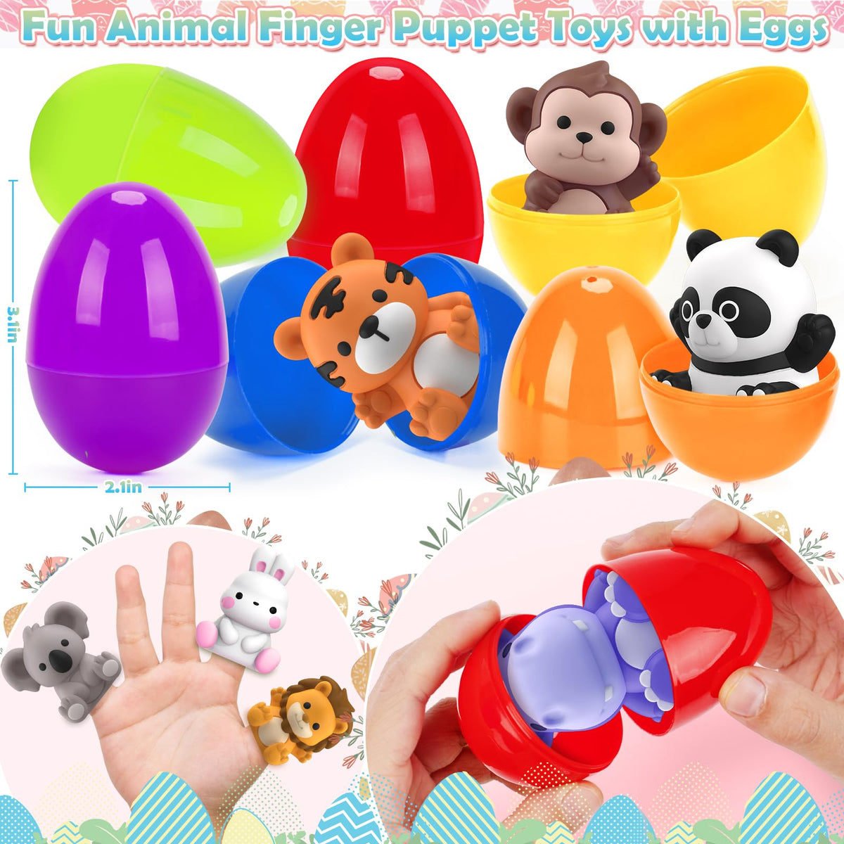 Aigybobo odorless vinyl animal toys safe for kids