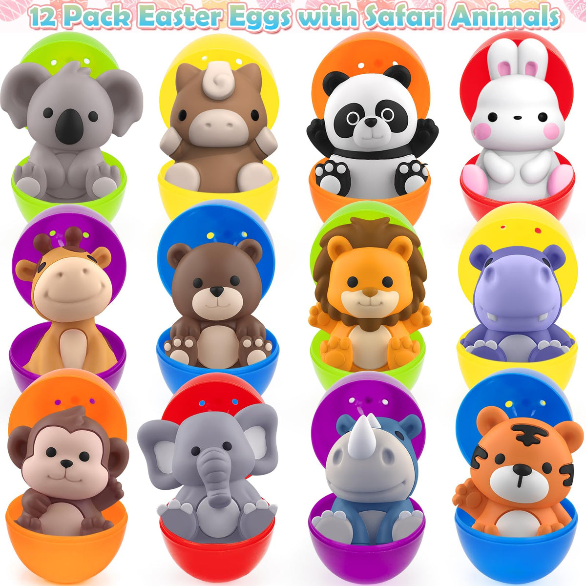 Aigybobo prefilled Easter eggs 12-pack ready for gifting