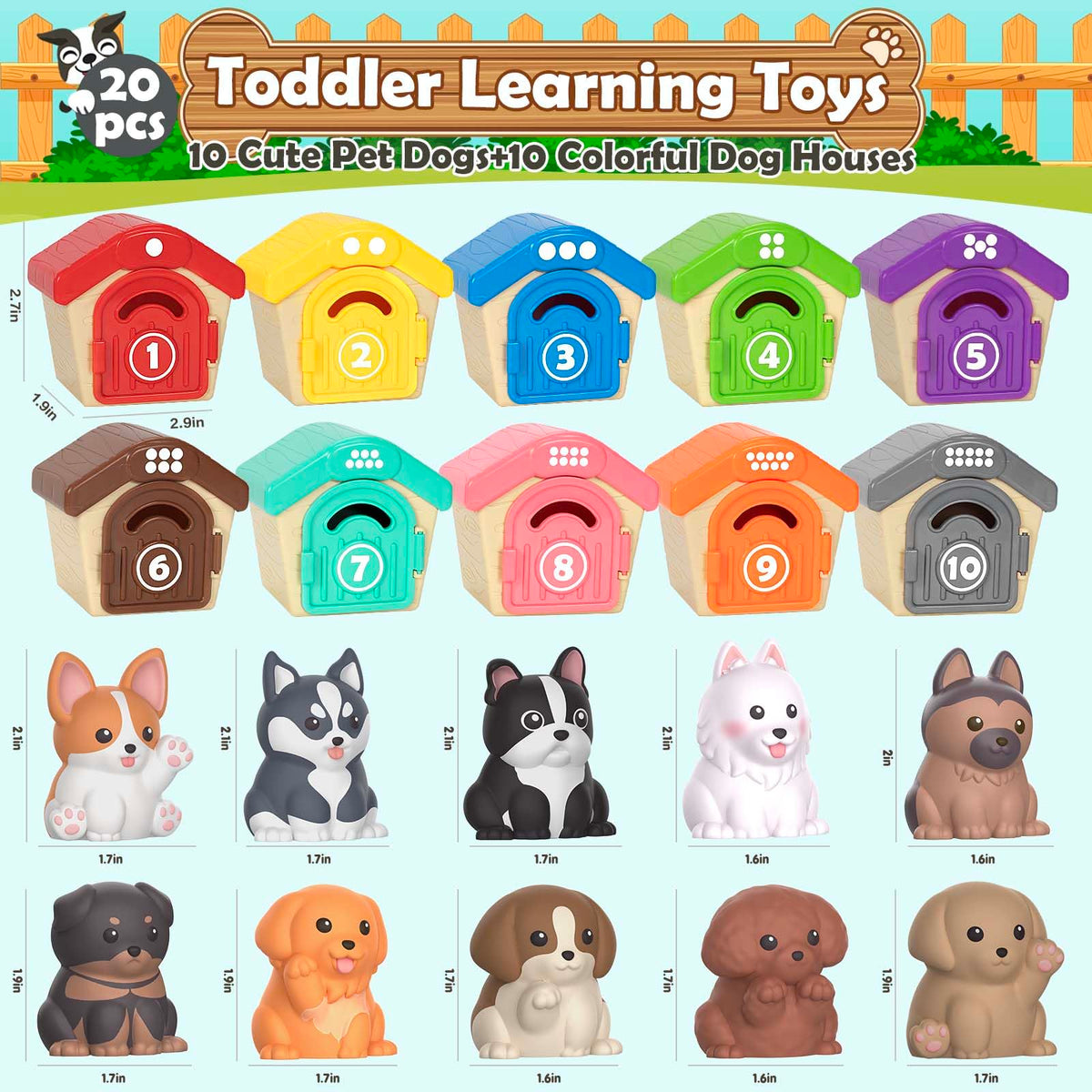 Aigybobo puppy finger puppets for interactive storytelling