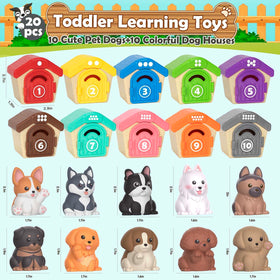 Aigybobo puppy finger puppets for interactive storytelling