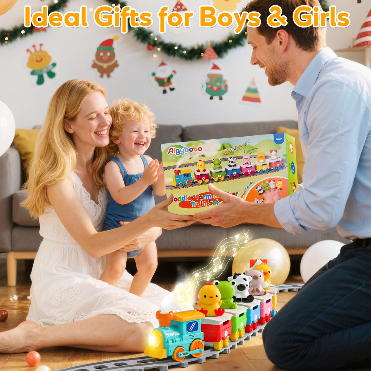 Aigybobo durable, safe construction designed for toddler use.