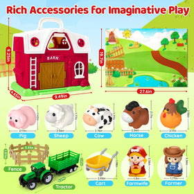 Aigybobo tractor toy adds hands-on learning and play