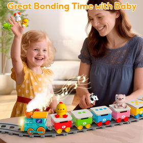 Aigybobo water injector adds a tactile moment during play.