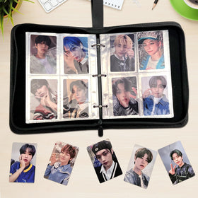 AiHdcy Stray Kids binder is a gift-ready pink album for fans at school or events.