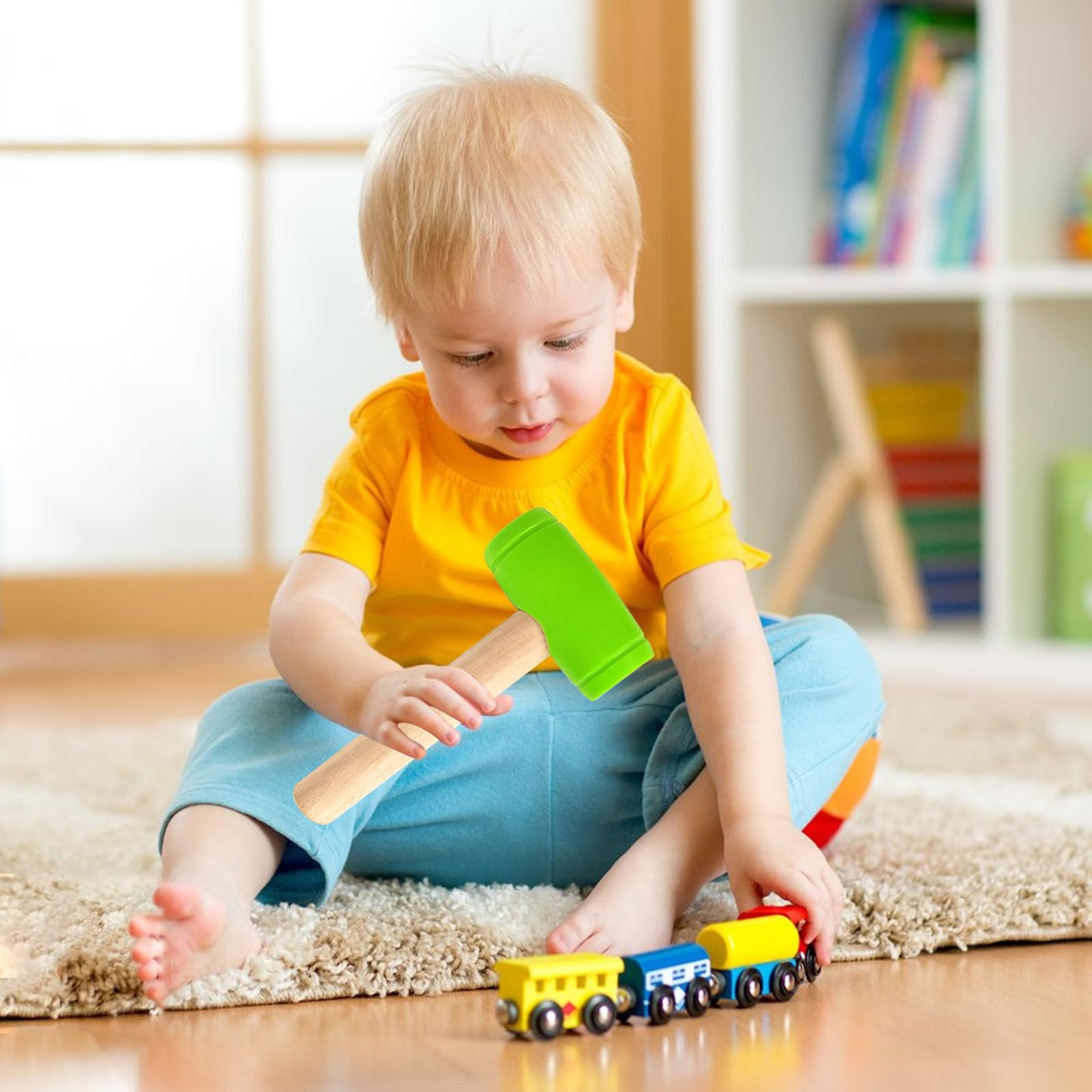 AIHSUMC safety note emphasizing supervision for small parts during play.