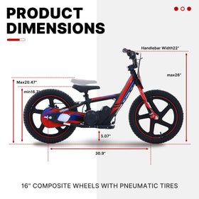 Adjustable seat with personalization kit for growing riders
