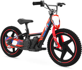 AIII dirt bike frame shows sturdy aluminum build for young riders and safe handling