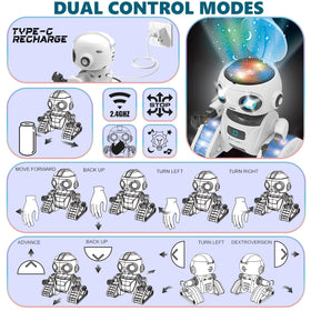 Aikmi 2-in-1 rechargeable robot is safe and durable for kids.