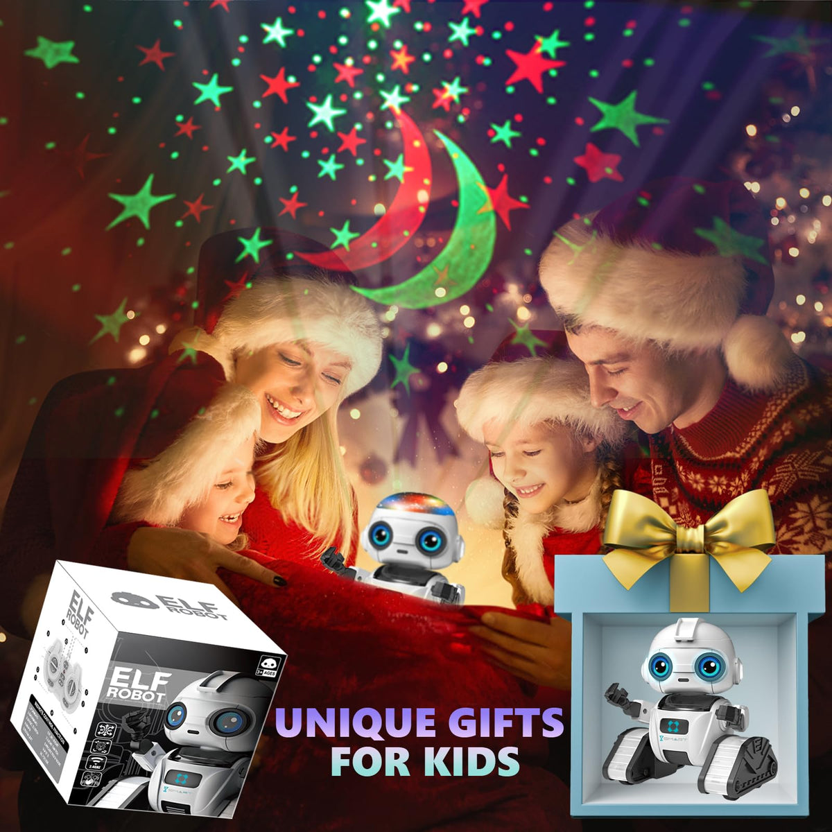 Aikmi robot toy makes a delightful gift for 5-7 year olds.