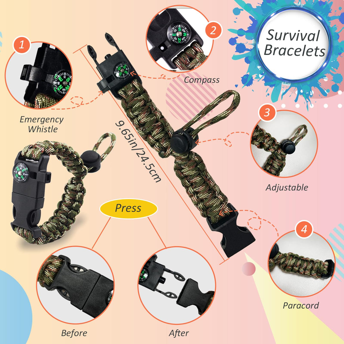 Aikmi army-themed walkie talkies for kids emphasize durable design for adventurous role-play.