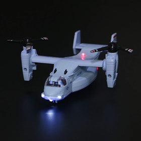 Ailejia pull-back action toy showing propeller rotation during play.