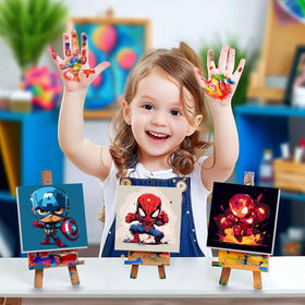 ailibut paint by numbers kit brushes set for easy painting