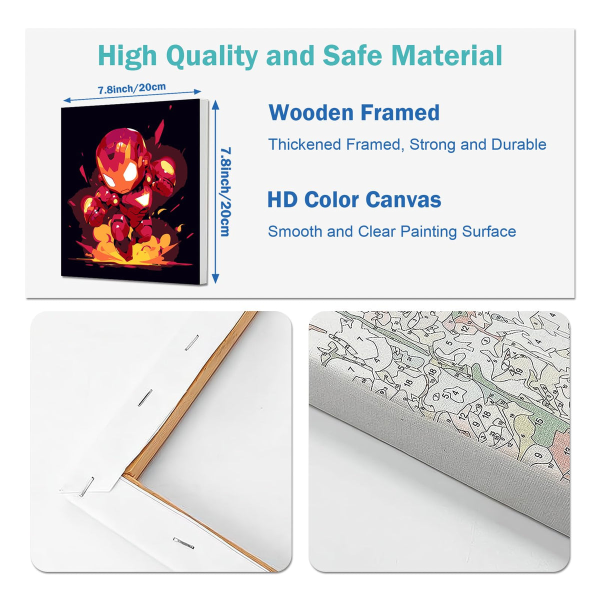 ailibut hook nails for secure wall mounting of finished art