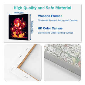 ailibut hook nails for secure wall mounting of finished art