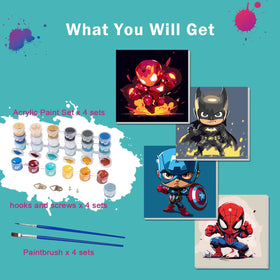 ailibut acrylic paints ready to use for kid friendly painting