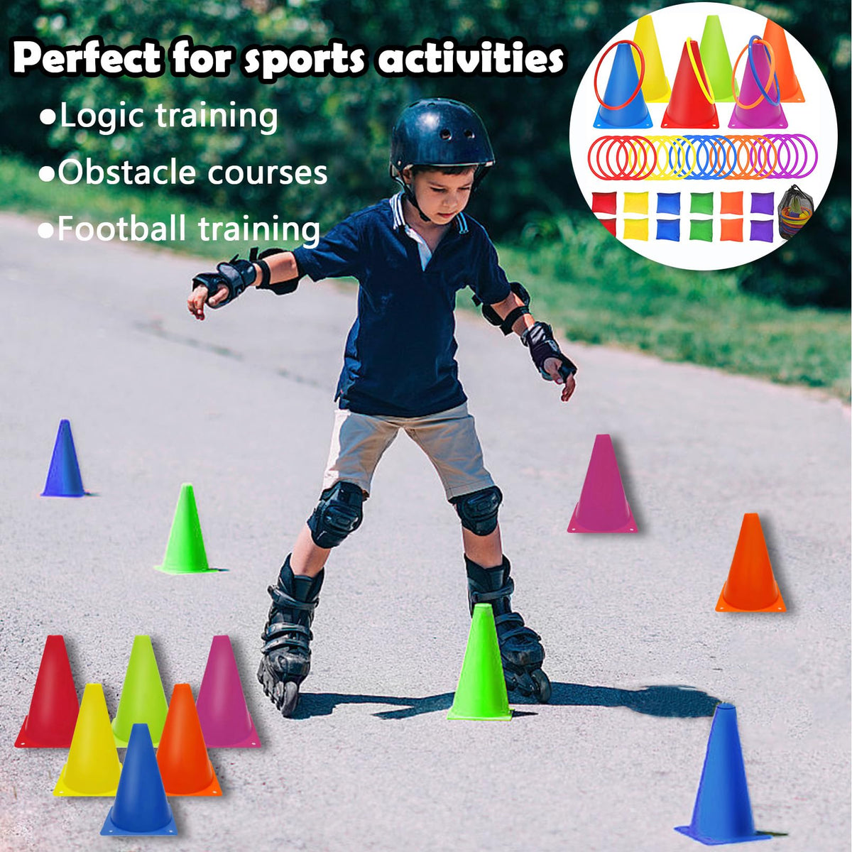 ailixinda family playtime with a versatile carnival set fostering active fun