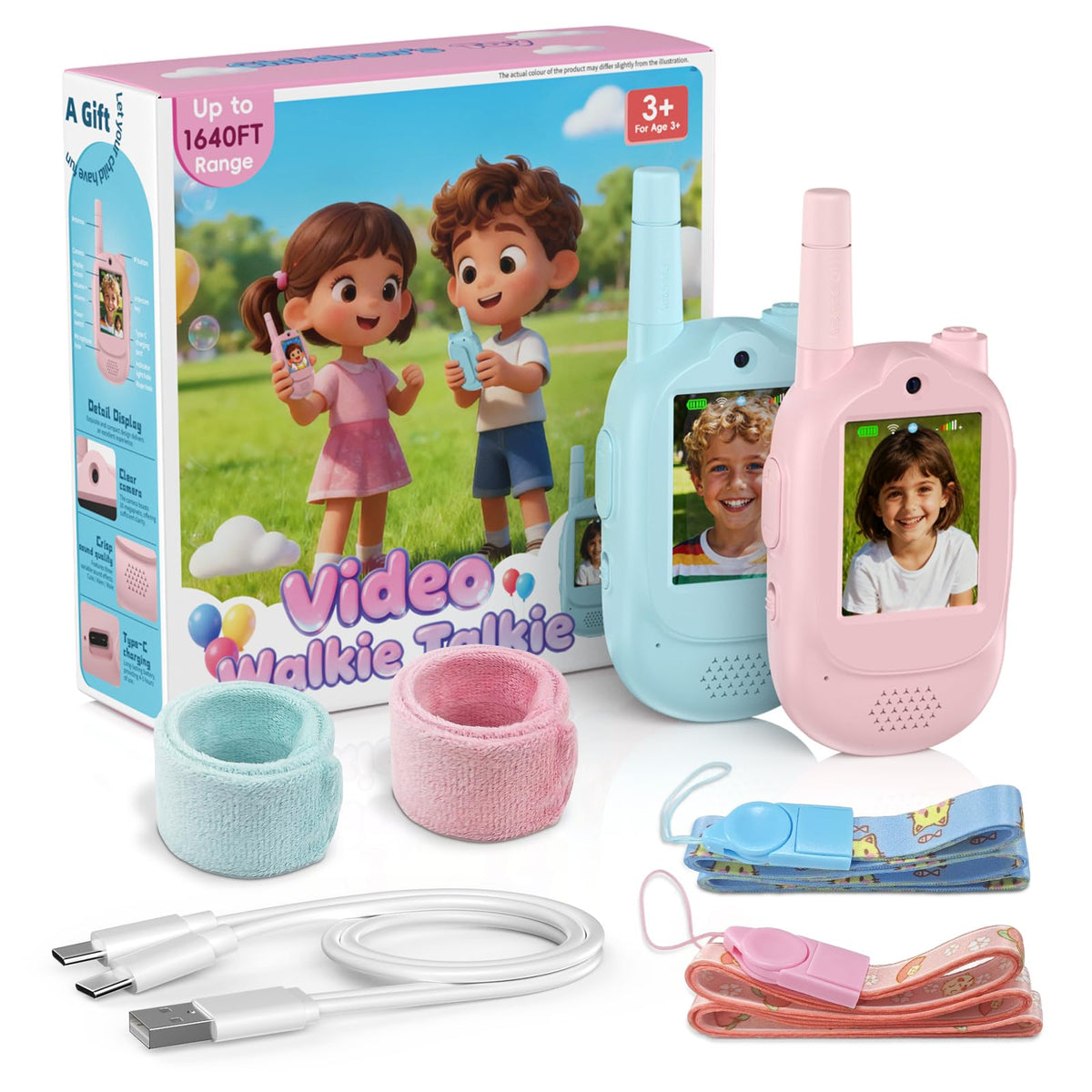 Ailocitag two-pack kids walkie talkies support family bonding.