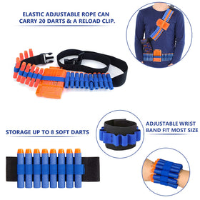 AILUKI dart pouch keeps darts within easy reach during games.