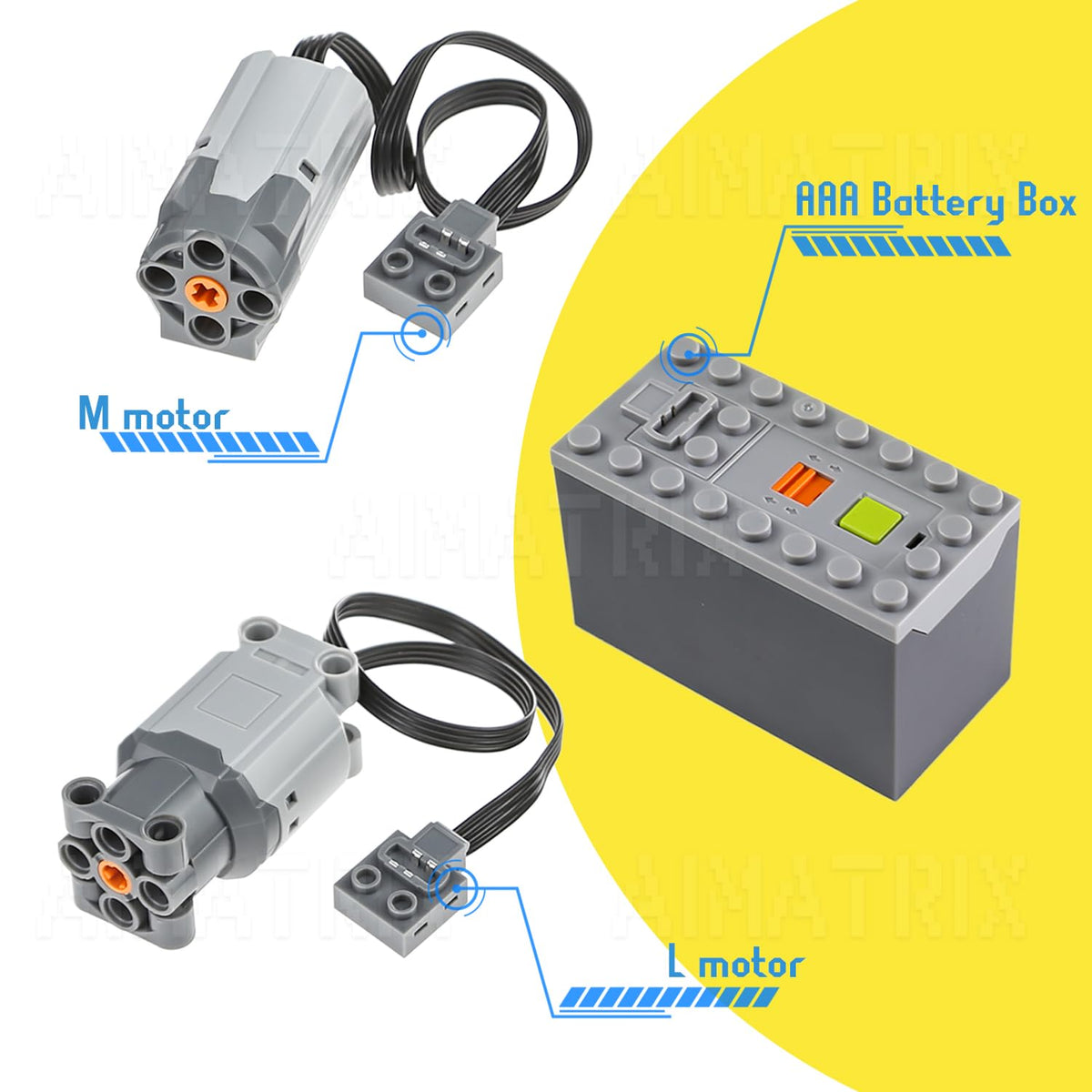 AIMATRIX remote control for convenient wireless operation on interactive models