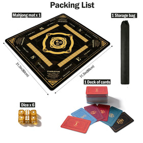 aimpiwt table cover multi-use for poker and board games