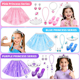 AINIOKA princess dress set crowns - sparkling tiaras spark royal moments