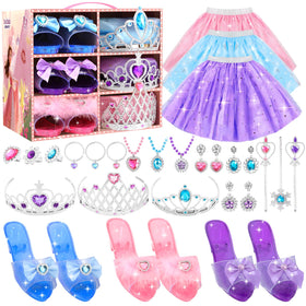 AINIOKA princess dresses set - vibrant gowns for imaginative pretend play