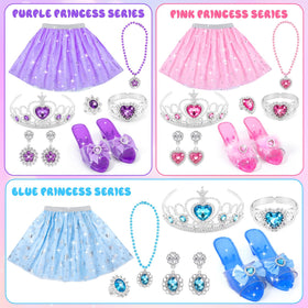 AINIOKA princess heels pair for growing kids with adjustable fit and safe grip