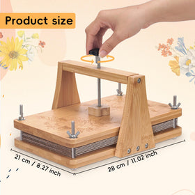 AIOWZZY dried flower projects showcase ideas for bookmarks and cards