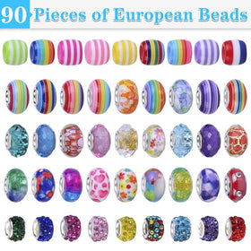 AIPRIDY nine colorways European-style beads for creative projects