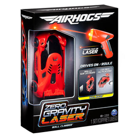 Air Hogs Zero Gravity Laser packaging shows compact, gift-ready box.