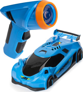 Air Hogs Zero Gravity Light front view showing compact design for quick indoor races
