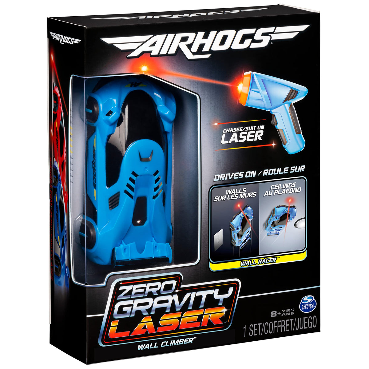Air Hogs Zero Gravity Light in-the-box contents ready for setup