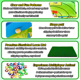 Airaperto eight colored balls enabling multiplayer challenges